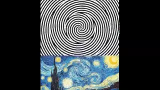 Optical Illusion - "Starry Night"