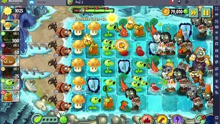 Plants vs Zombies 2 : Frostbite Caves day 11 Walkthrough Beginner unlock Chard guard