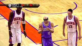 NBA Live 08 Gameplay Phoenix Suns vs Sacramento Kings