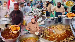 Siri Paye Nashta | Breakfast street food | Early morning food | Channa | Subha ka nashta