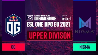 Dota2 - Team Nigma vs. OG - Game 2 - DreamLeague Season 14 DPC: EU - Upper Division