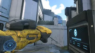 Grapple Jump Tech in Halo Infinite