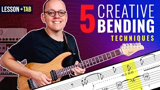 5 Creative Bending Techniques for Electric Guitar | Lesson