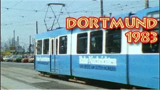 Dortmund Trams 1983 Strassenbahn