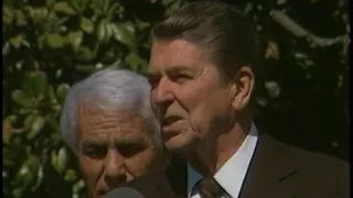 Remarks by President Reagan and President Chadli Bendjedid of Algeria on April 17, 1985