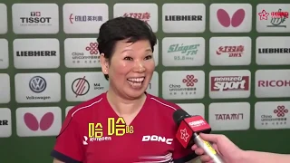 Сю Син, Дин Нин, Лю Шивэнь... китайские звезды настольного тенниса не роботы, а обычные люди.