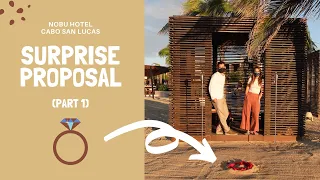 Experiencias en bodas - SURPRISE PROPOSAL - Nobu Los Cabos, México