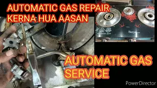 How To Repair Automatic Gas Stove/Automatic Gas Stove Ki Service Kaise kare/3Burner Stove Repair/