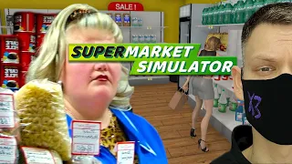 ПРОЩАЙ ГИПЕРМАРКЕТ I Последний рабочий день в Supermarket Simulator I стрим #9