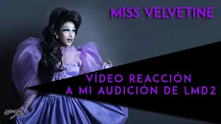 VÍDEO REACCIÓN A MI AUDICIÓN DE LMD2