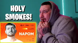 HOLY SMOKES!! NaPoM 🇺🇸 I GBB 2021: WORLD LEAGUE I Solo Elimination [REACTION!!!]