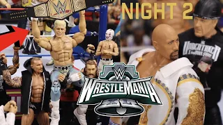 BEST WRESTLEMANIA EVER! WWE Figure SET UP Review