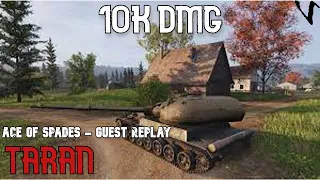 Taran In Swamp: 10K Damage: Guest Replay - Ace of Spades: WoT Console