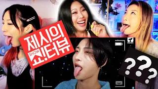 ATEEZ X JESSI (Showterview with Jessi) 📺💖 SISTERS REACTION (PART 2)