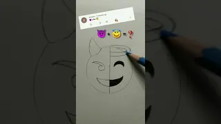 Requested Video Devil 😈V/S Angel😇|Satisfying Creative Art #shorts #drawing #draw #painting #painting