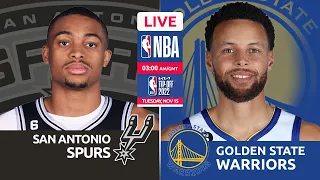 San Antonio Spurs vs. Golden State Warriors I NBA live scoreboard play by play 2022
