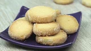 THESE French Butter Cookies are SO GOOD, you'll never believe how easy they are to make!