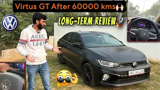 Volkswagen Virtus GT After 60000 kms🙌🏻| Aakhir Kitna Kharcha Mangi hai⁉️😭    #vw #virtus #service