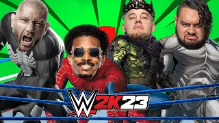 WWE Superstars enter The SPIDER MAN Multiverse in WWE 2K23 Royal Rumble