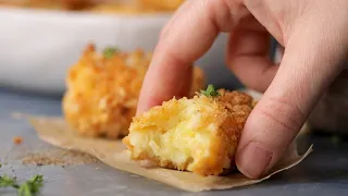 Oven Baked Cheesy Potato Croquettes