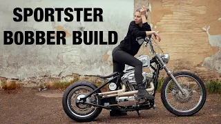 SPORSTER BOBBER BUILD / Custom Series by Tomboy A Bit