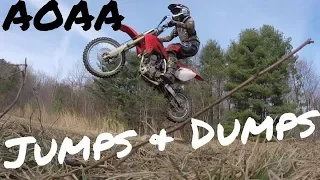 AOAA Trails Jumps and Crashes Western Side April 22 2018