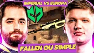 FALLEN RECRIOU A JOGADA LENDÁRIA DO S1MPLE!! #fallen #s1mple