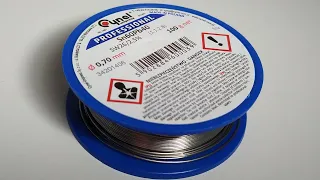 The best soldering wire I tested Cynel Professional Sn60Pb40