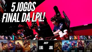 JDG vs LNG - COMO FOI A FINAL DA LPL!!