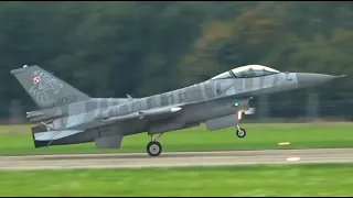 Ostrava NATO Days 2023 Lockheed Martin F-16C Fighting Falcon Arrival FHD