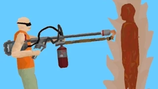 FLAMETHROWER DEATH DESTRUCTION! (Happy Wheels)