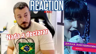 REACTION Diana Ankudinova -  THE CROW / ВОРОНА | SHOWMASKGOON | ДИАНА АНКУДИНОВА  | REACT | 🇧🇷#115