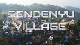 Breathtaking Beauty from Above: AERIAL VIEW of Sendenyu Village, Tseminyu, Nagaland