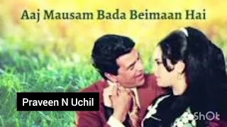 Aaj Mausam Bada Beimaan Hai | Loafer | Praveen N Uchil | Dharmendra- Mumtaz