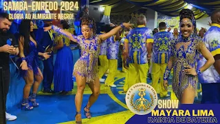 EXCLUSIVO🚨RAINHA MAYARA LIMA & PASSISTAS lançamento Samba-enredo 2024 PARAÍSO DO TUIUTI 💙💛