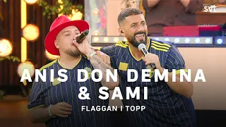 Anis Don Demina & Sami – Flaggan i topp  | Allsång på Skansen 2021