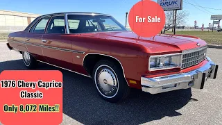 1976 Chevy Caprice Classic * ONLY 8,076 Miles!  www.DrukAutoSales.com #usa #cars #classic