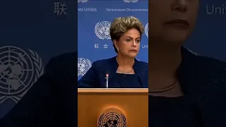 Dilma falando inglês? 😂