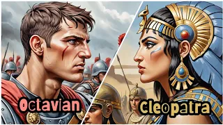 Why did Cleopatra and Octavian Go to War ?