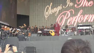 Stevie Wonder at BST Hyde Park London on 10 July 2016