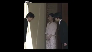 Japan's Princess Kako, Prince Hisahito see off parents Akishino and Kiko to attend UK coronation