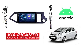 Kia Picanto Model 2019-2023 Android LCD Multimedia Panel 9 inch