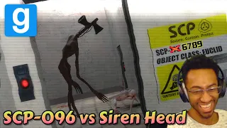 SCP-096 vs Siren Head : Battle of Legends - Garry's Mod Edition ft. mt2oo8, emversal & High Velocity