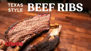 Texas Style BBQ Beef Ribs | Chuds BBQ