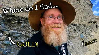 Where to find GOLD - A gold panner's practical look at the river.