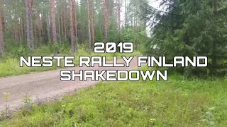 Neste Rally Finland 2019 SHAKEDOWN MAXIMUM ATTACK AND FLAT OUT