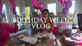 MY BDAY WEEK VLOG! + @karlousmiller  BIRTHDAY DINNER + I CANT BELIEVE I HAVE TO SHARE MY BDAY!