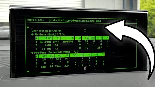 Audi Q7 (4M) developer mode and MHI2Q hidden green engineering menu