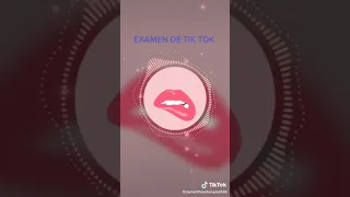 Examen de tiktok #2 / baila baila si te las sabes