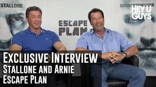 Sylvester Stallone & Arnold Schwarzenegger - Escape Plan Exclusive Interview